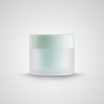 Frosted Green Glass Cosmetic Jars Wholesale and Customizatio