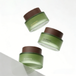 Frosted Green Glass Cosmetic Jars Wholesale and Customizatio
